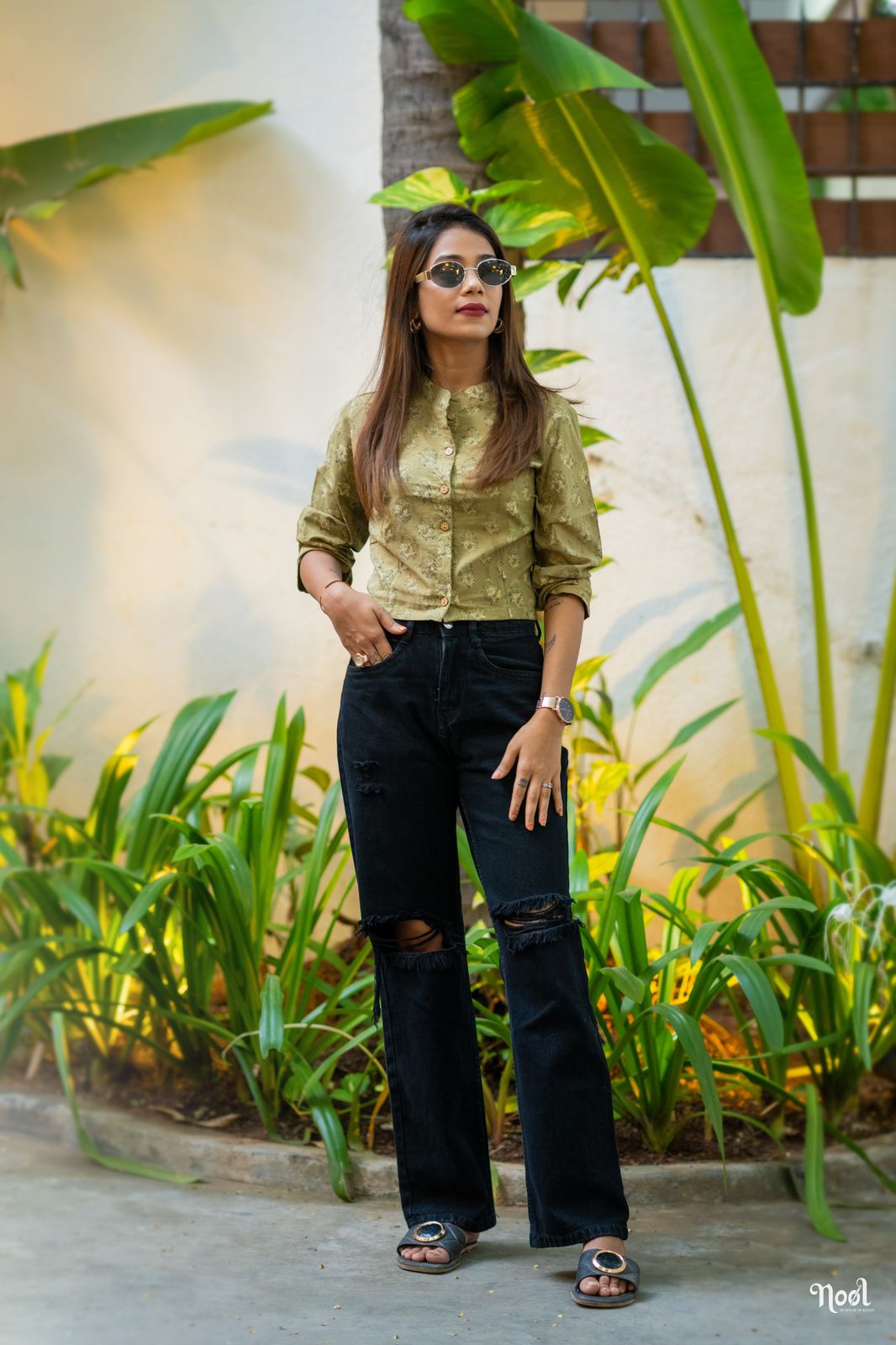 BINDU - Cotton Crop Top