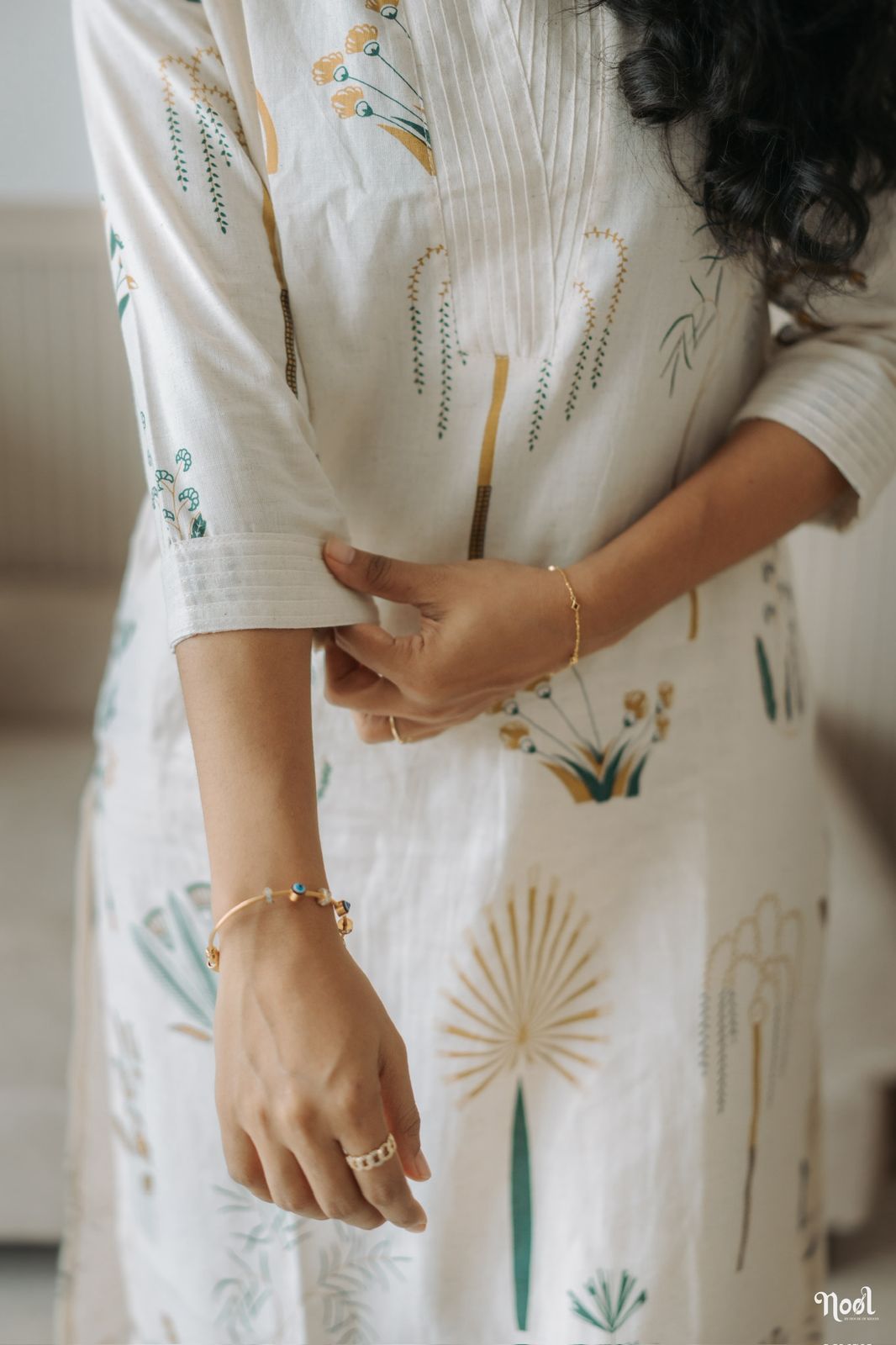 AGALYA - Cotton Kurti Pant Set (2 Pc)